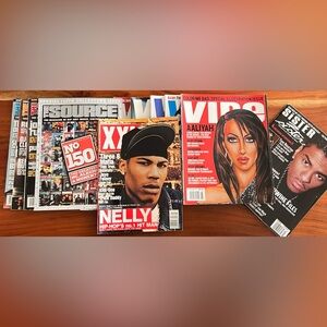 🎵🎤🎤🎧 Retro Y2K Hip Hop Magazine Bundle set of 11